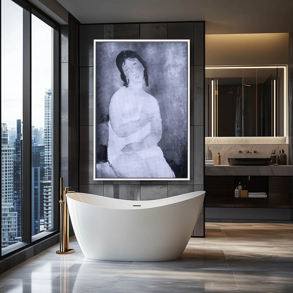 The Little Milkmaid in Black and White - Image 4