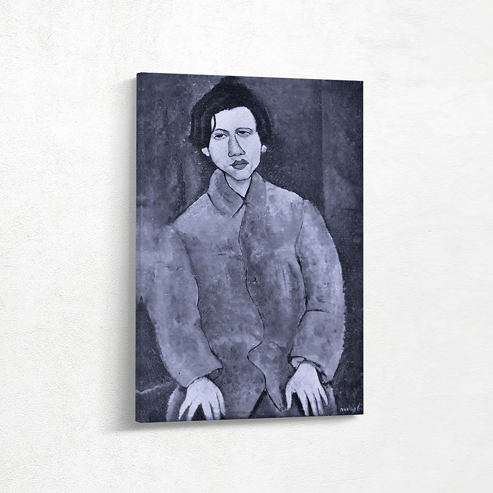 The Artist Chaim Soutine in Black and White