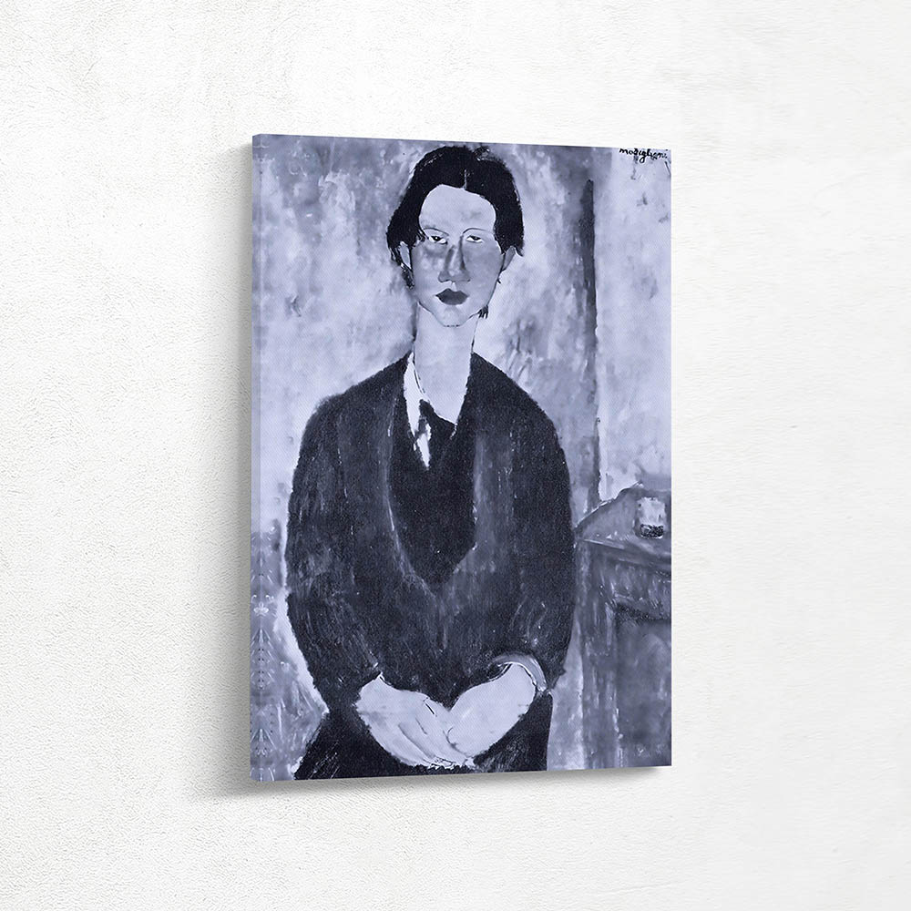 The Artist Chaim Soutine in Black and White