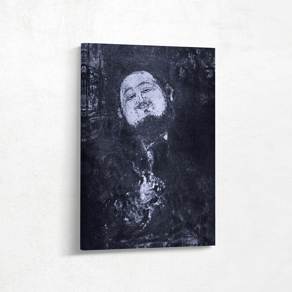 Portrait of Diego Rivera in Black and White