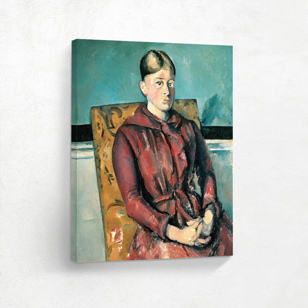 Madame Cézanne In A Yellow Armchair