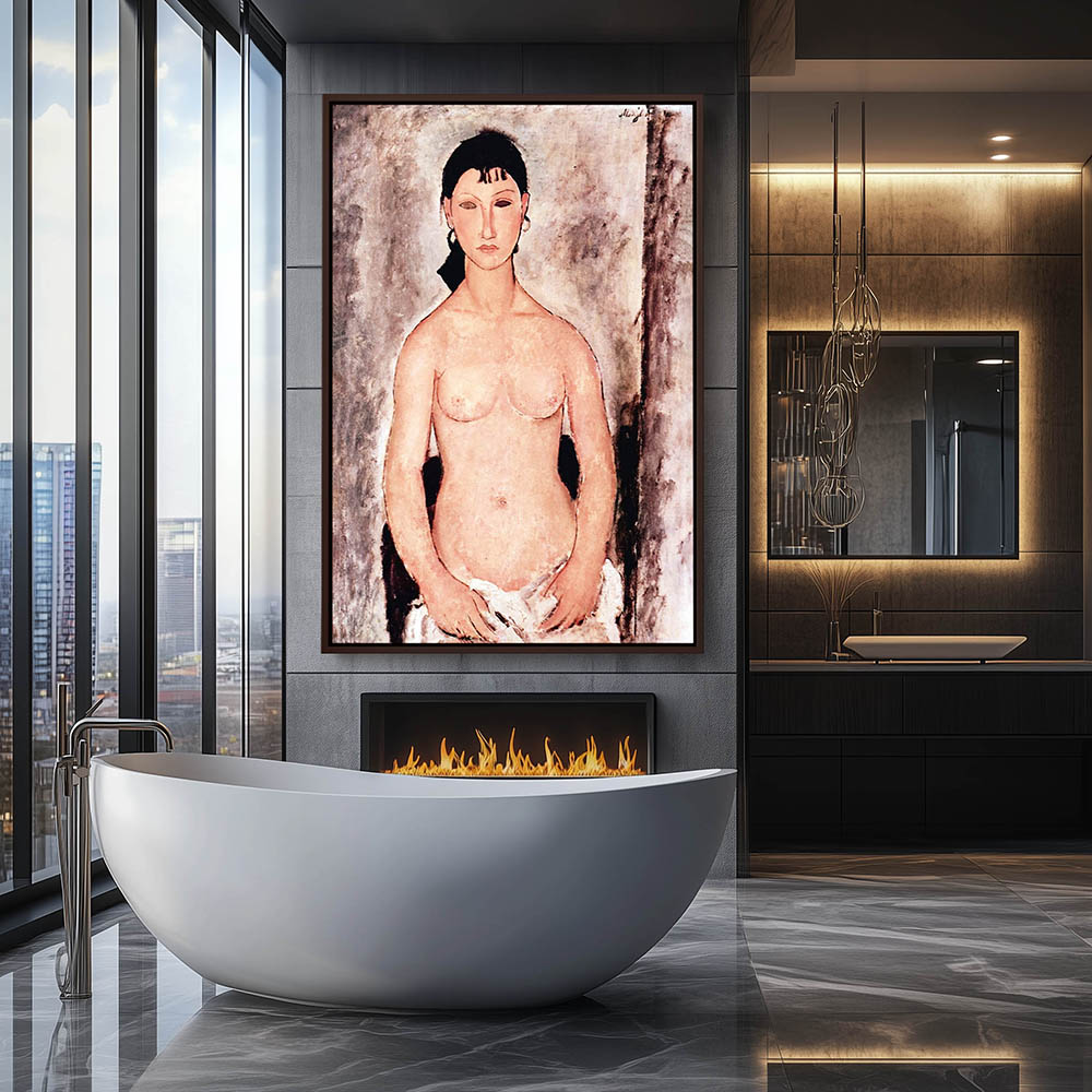 Standing Nude Elvira Great Canvas Arts