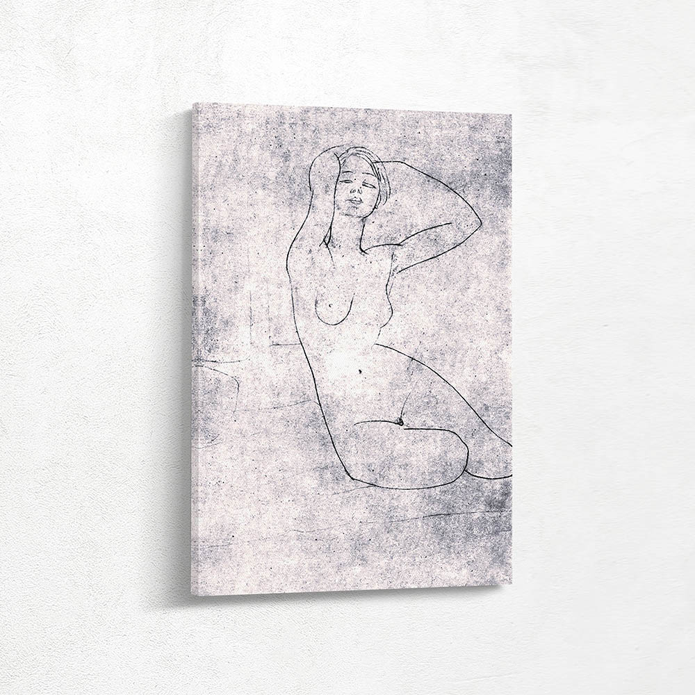 Seated Nude drawing