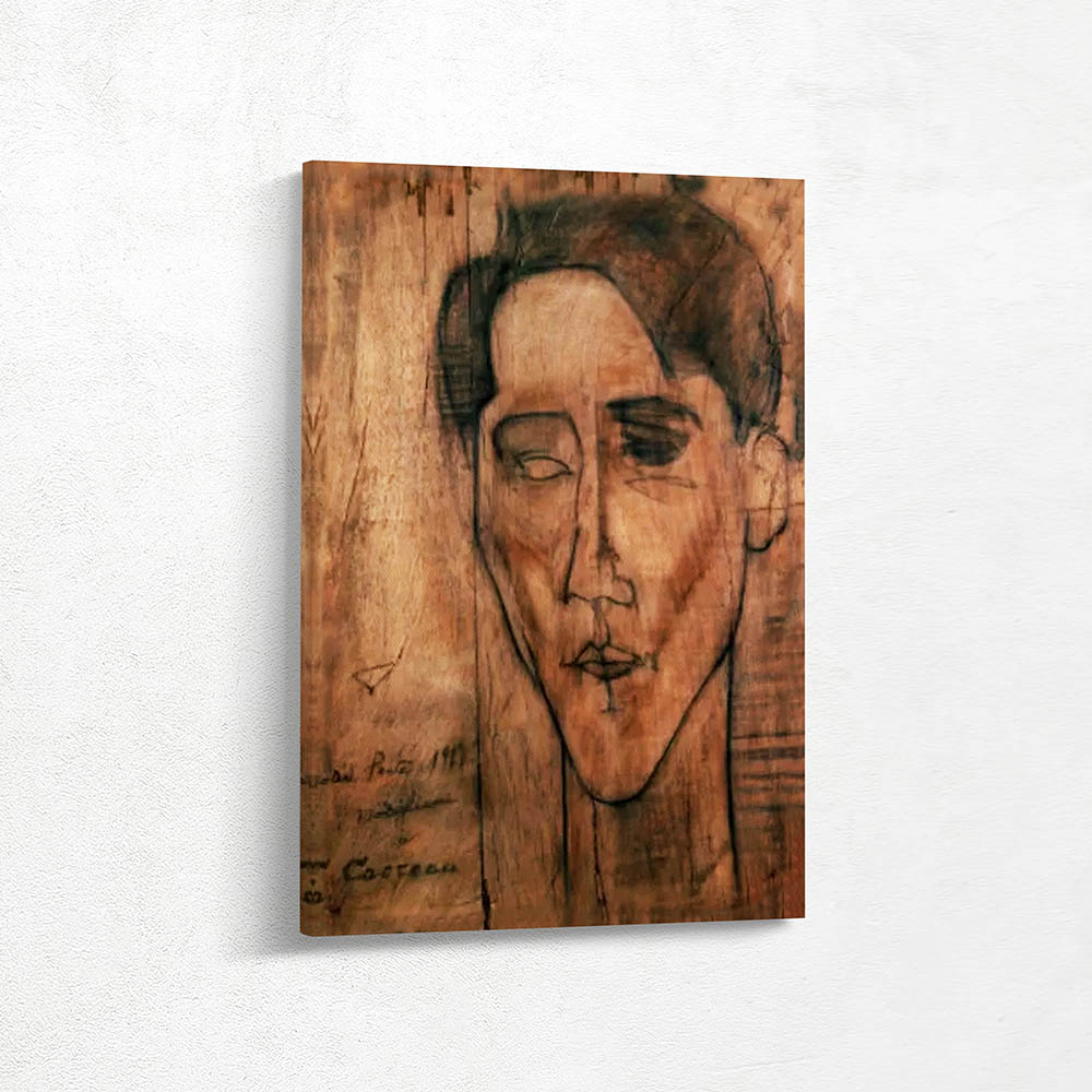 Sketch to the Portrait of Jean Cocteau