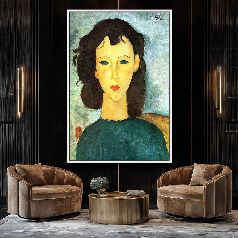 Bust of a Girl in Blue - Image 4