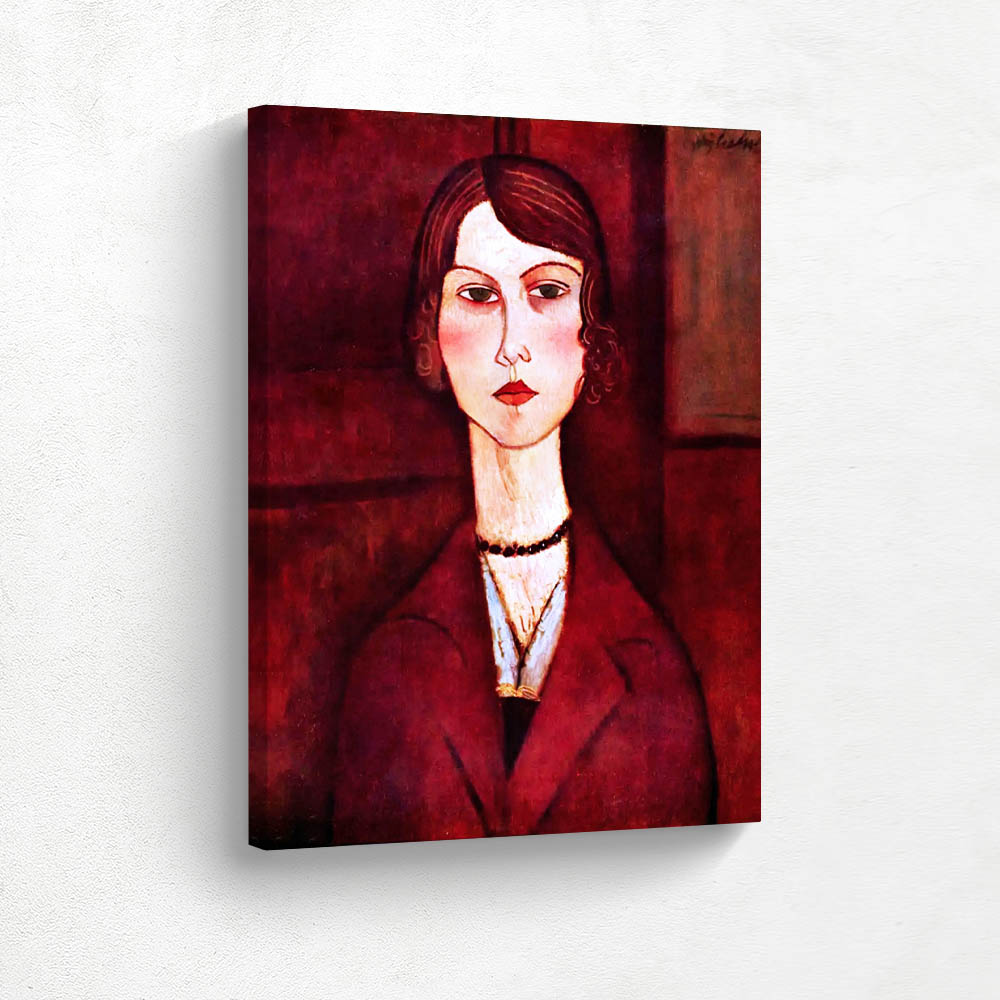 Womans Bust with Necklace