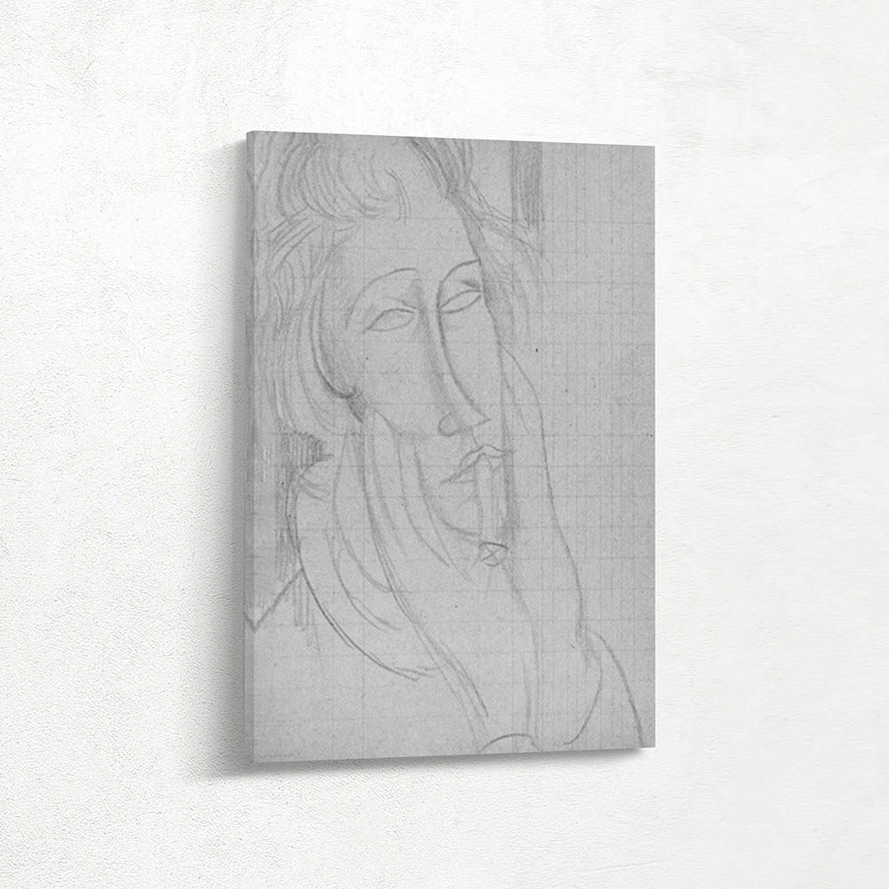 Woman with Hands on Her Face