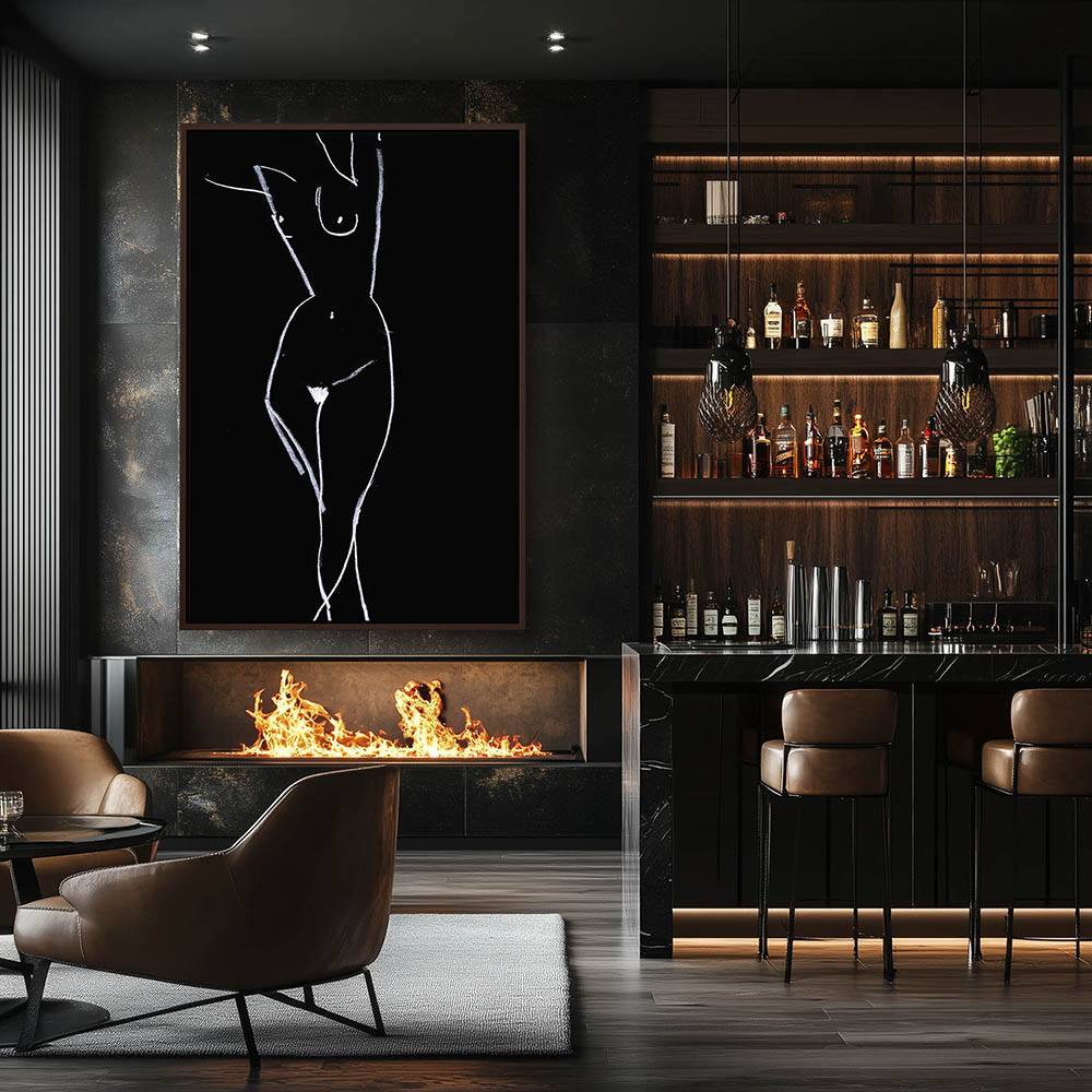 Standing Nude Drawing - Image 3