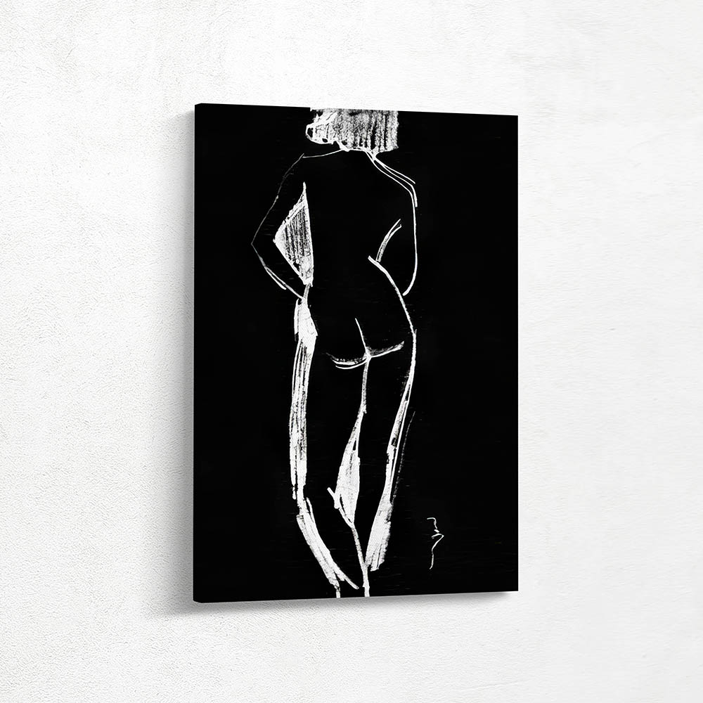 Standing Nude Facing Away