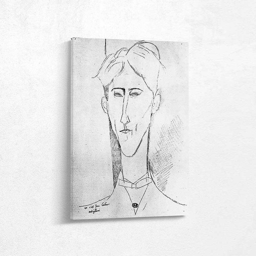 Portrait of Jean Cocteau
