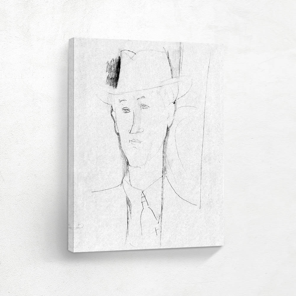 Portrait of the Poet Blaise Cenders