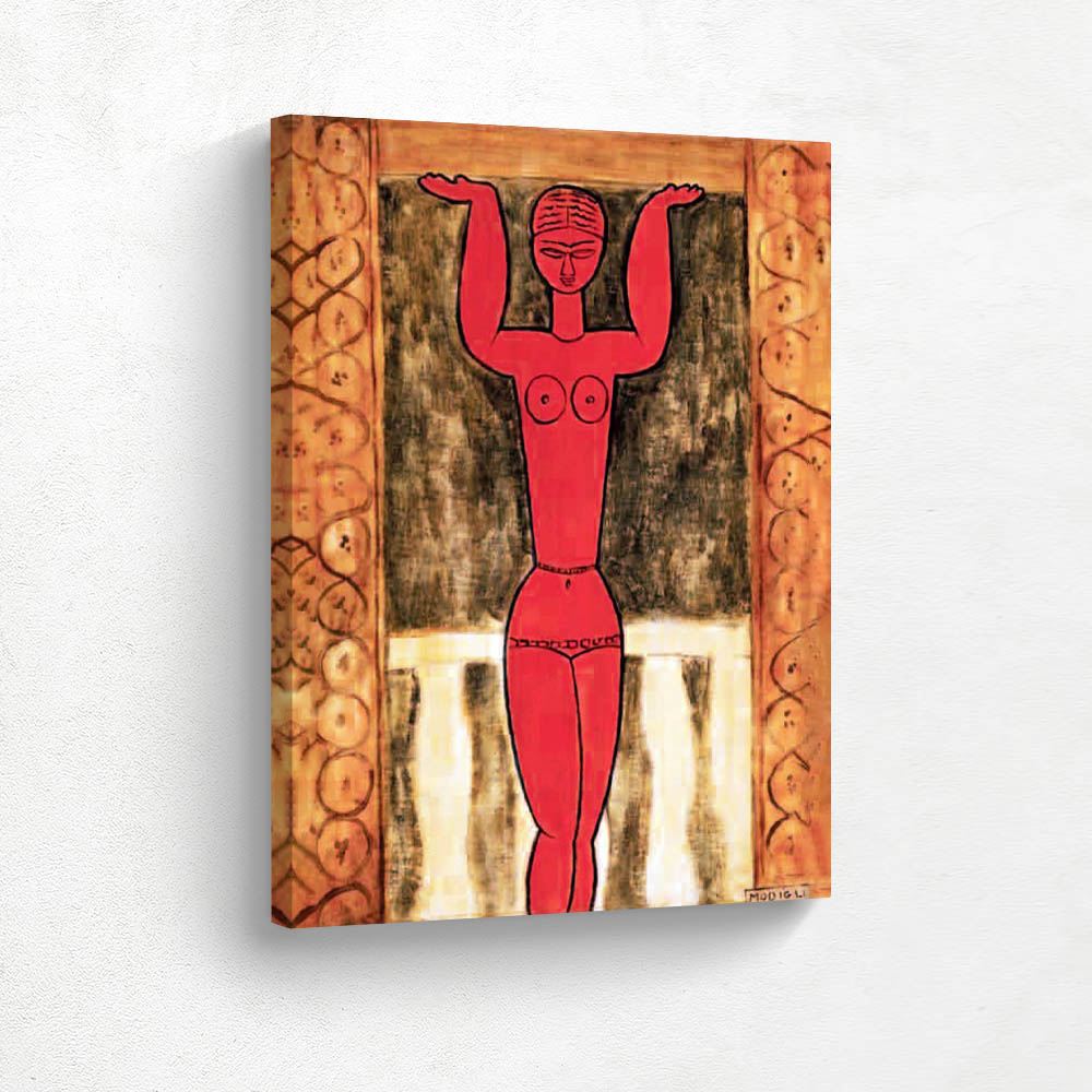 Red Caryatid