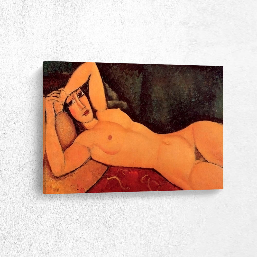 Reclining Nude with the Left Hand on the Forehead