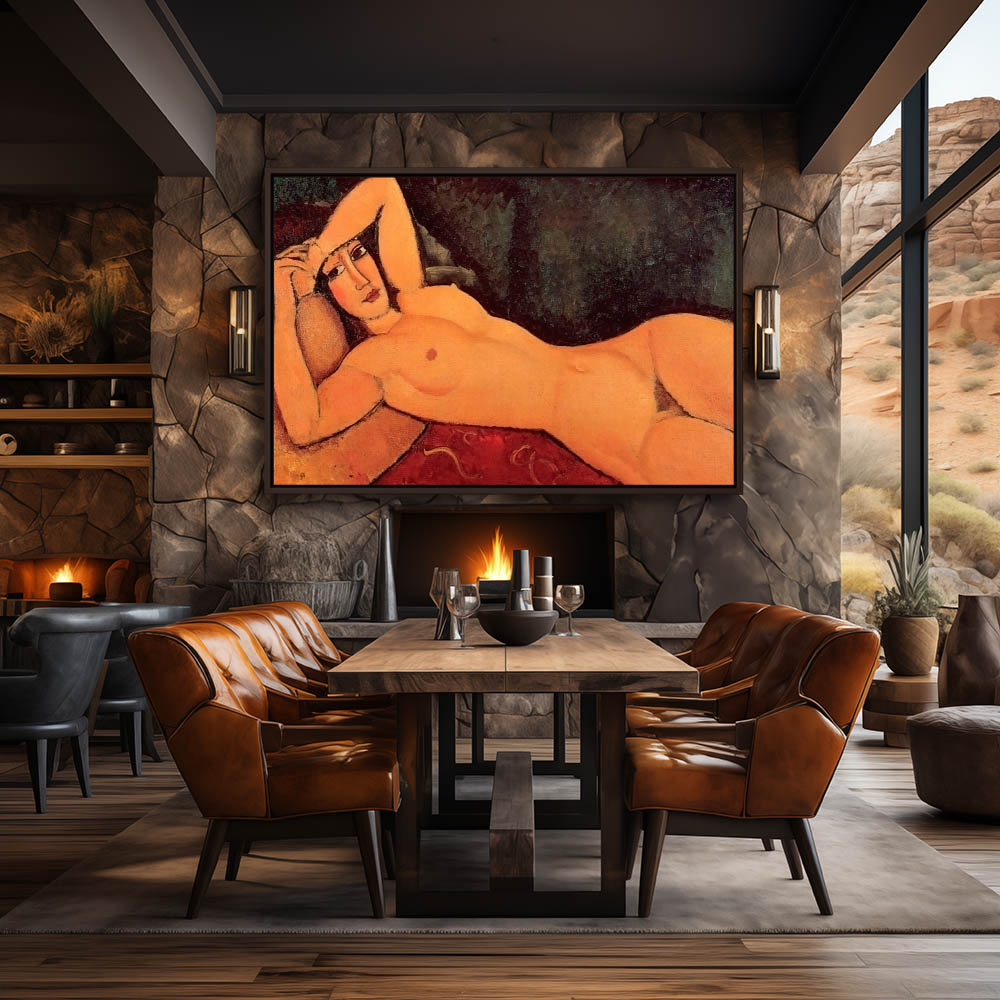 Reclining Nude with the Left Hand on the Forehead - Image 3
