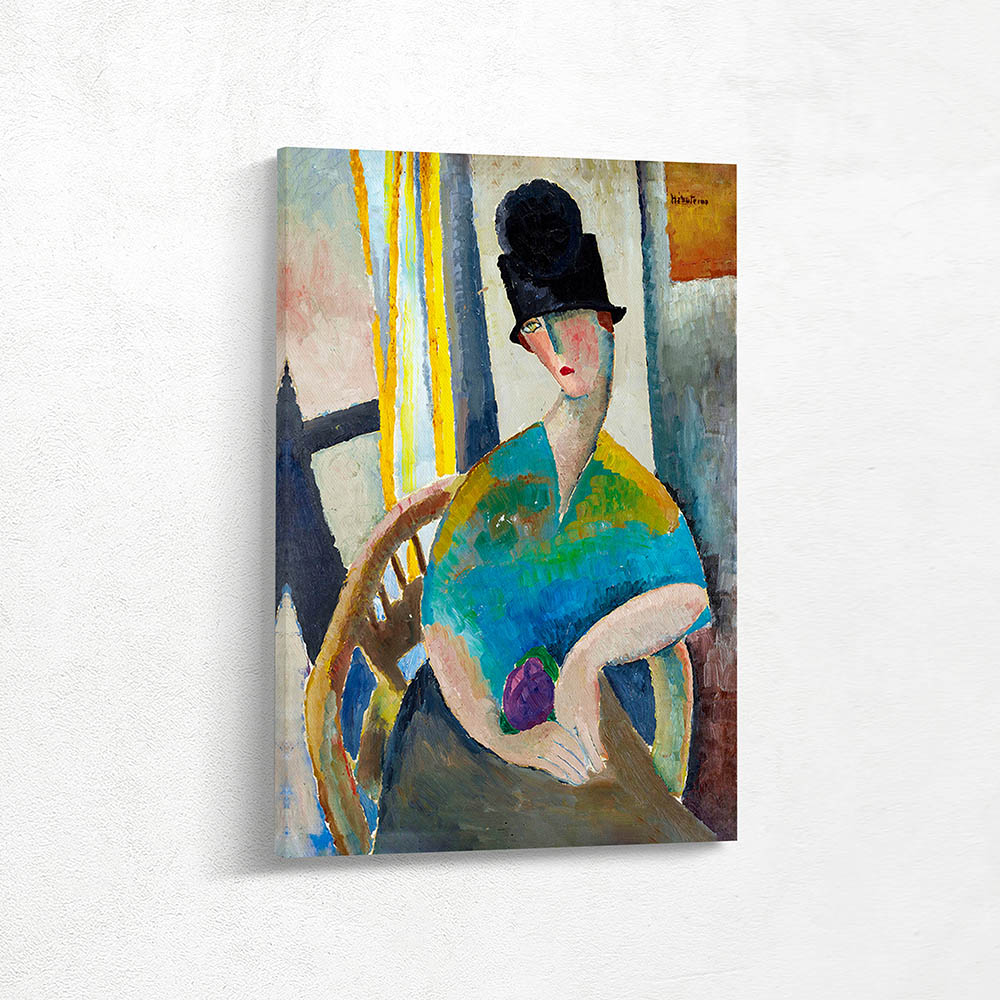 Woman in the bell hat