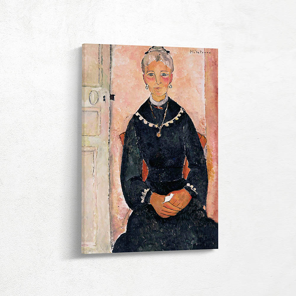 The Old Lady with the Necklace Eudoxie Hebuterne
