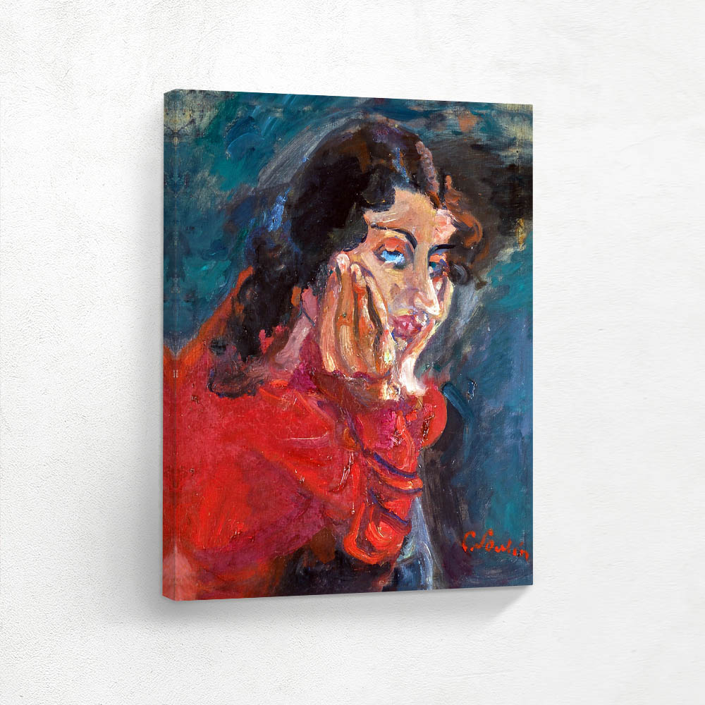 The Woman Leaning
