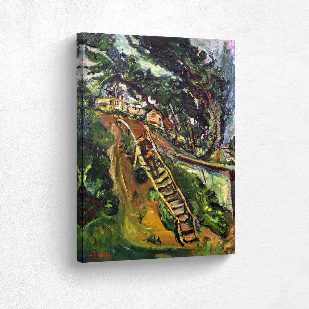 Landscape with Flight of Stairs