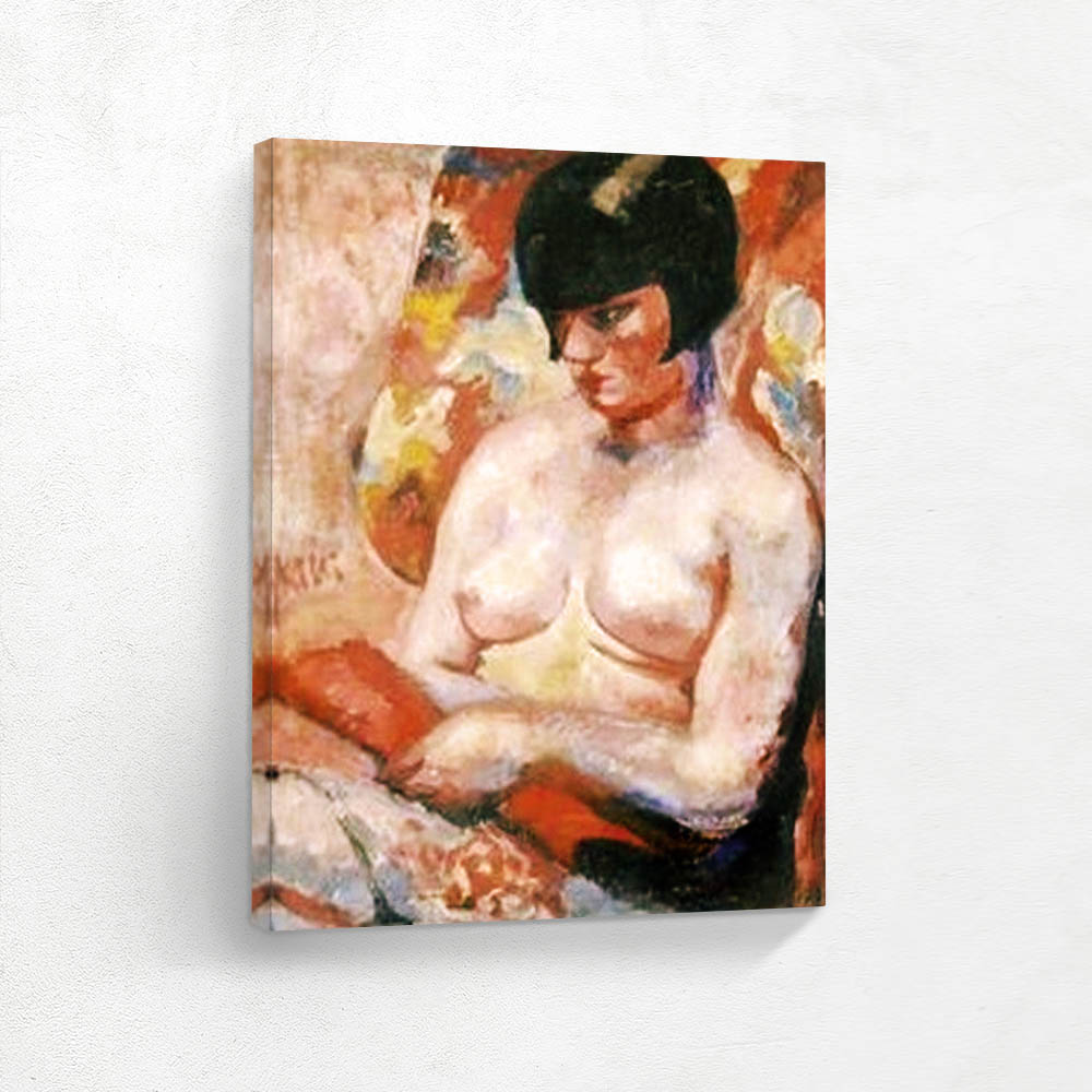 Portrait of a Woman Half Nude