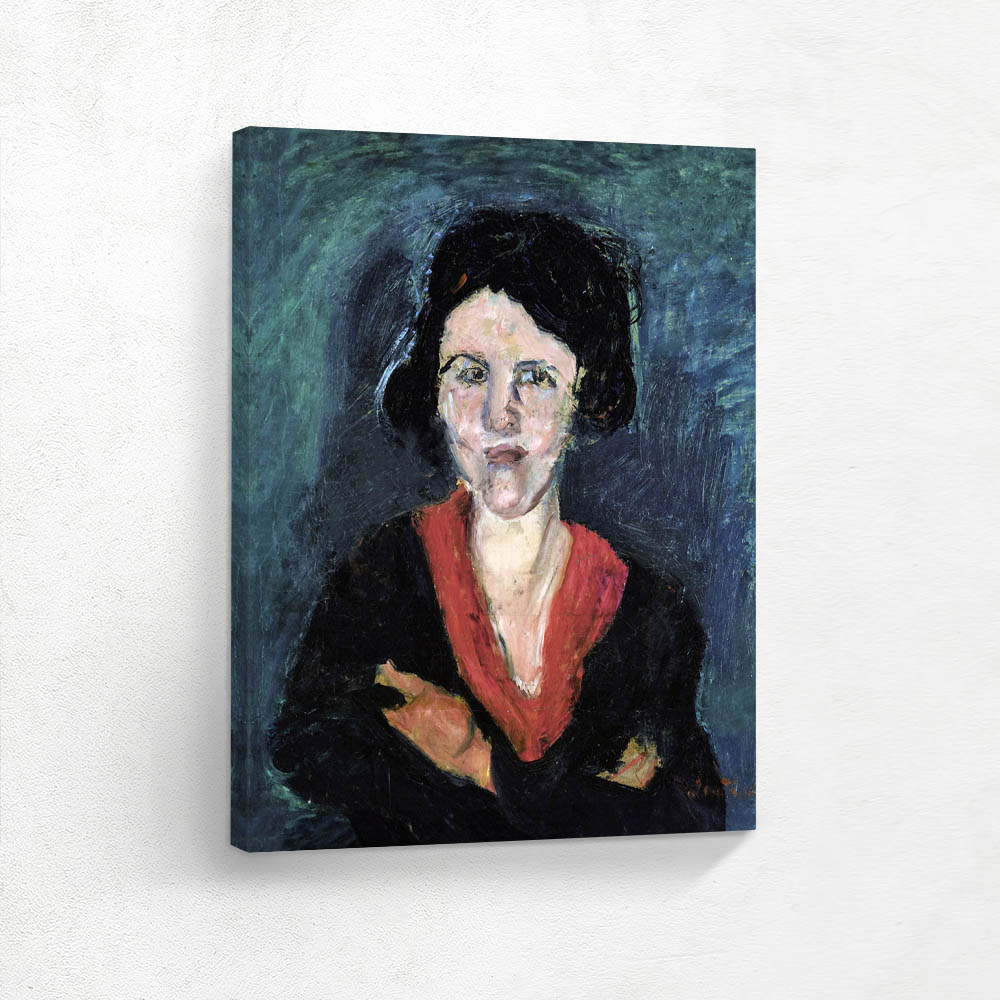 The Woman with the Red Collar