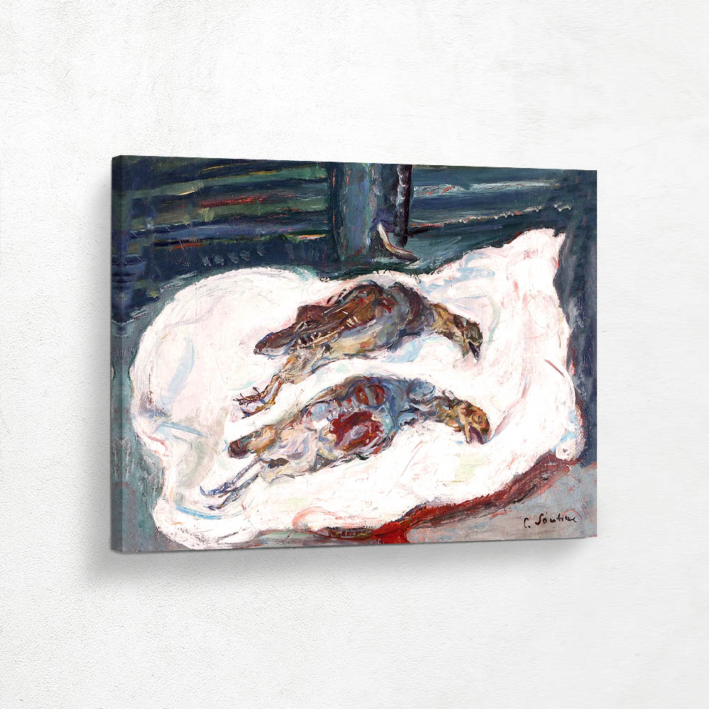 Partridges with green shutters