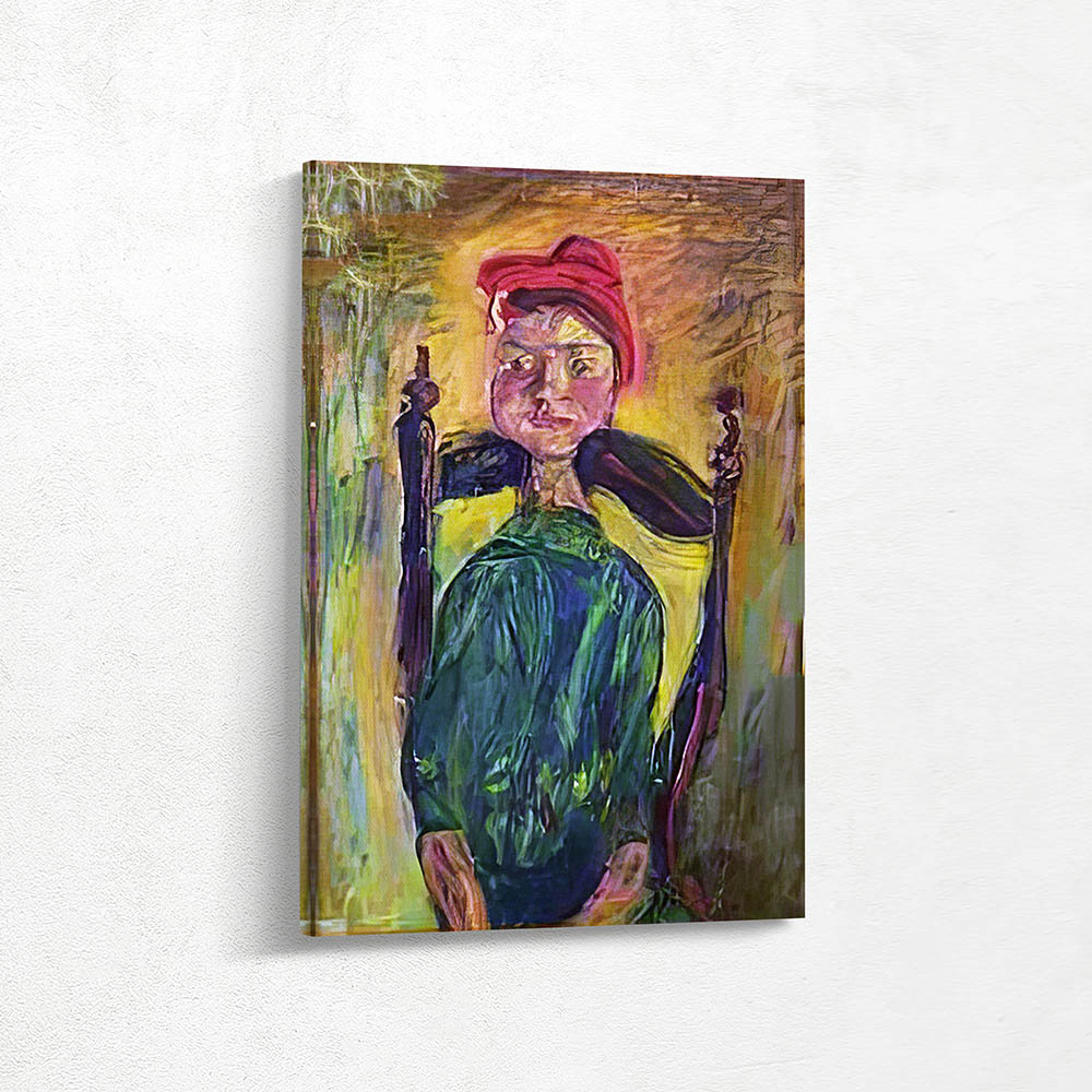 Seated boy