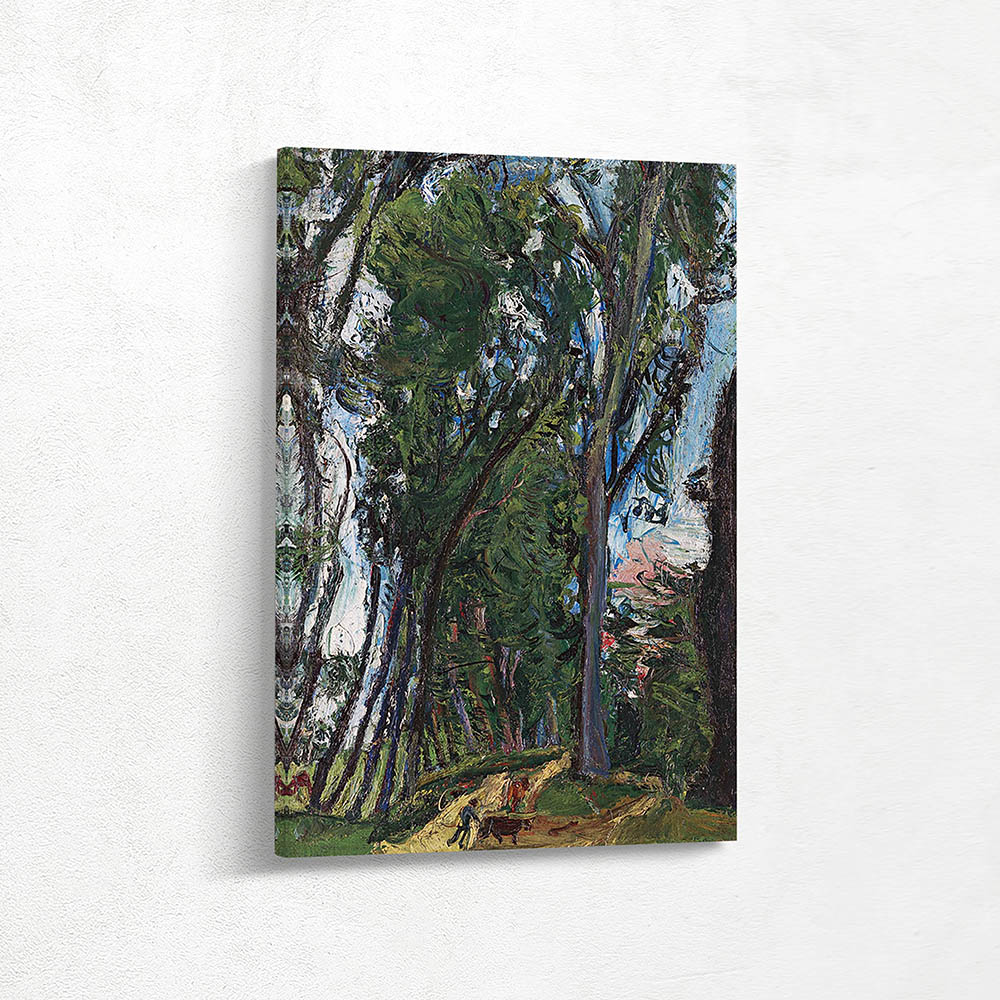 The road from the great meadows to Chartres