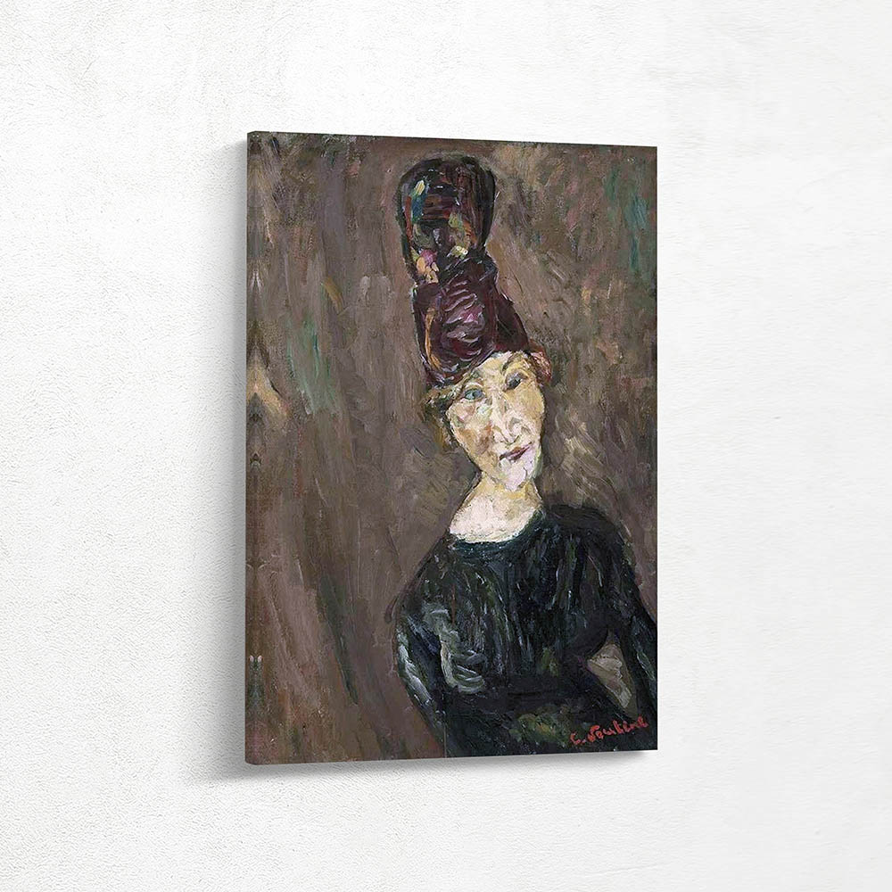 The woman with the big hat