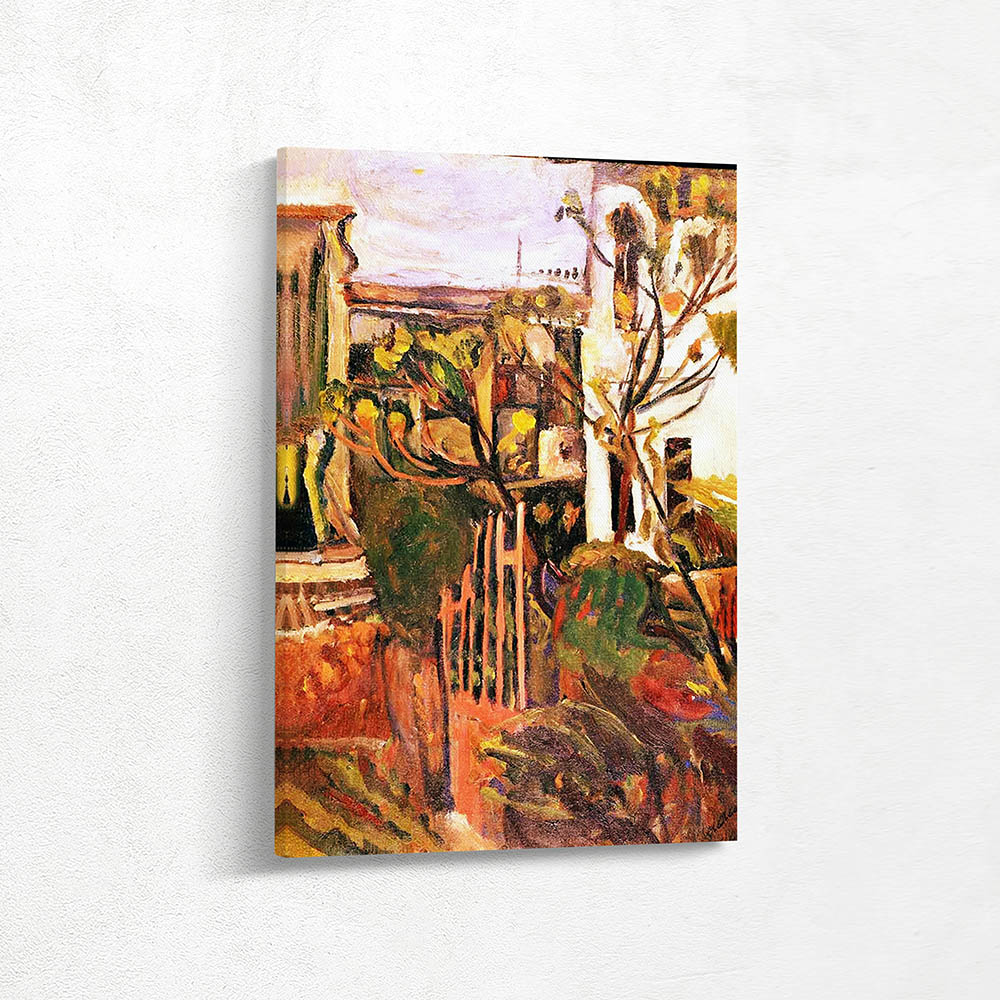 Landscape With House And Garden