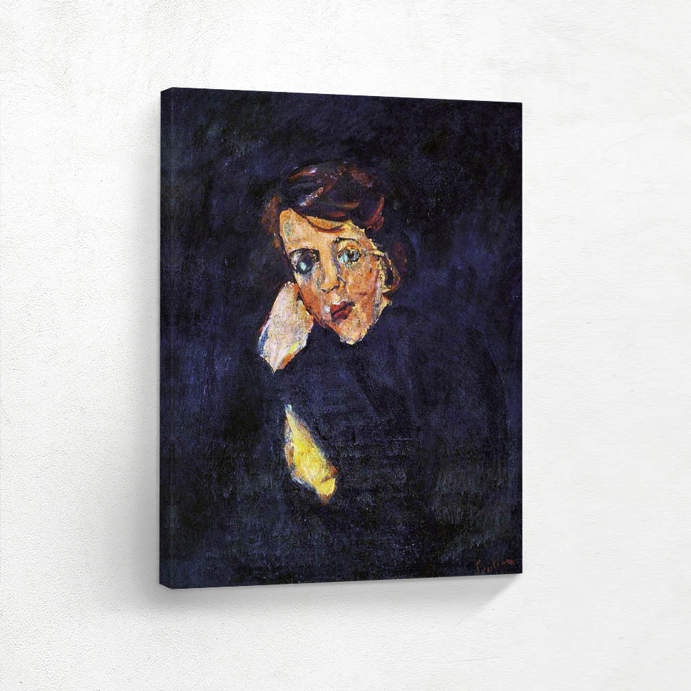 Woman Leaning on her Arm