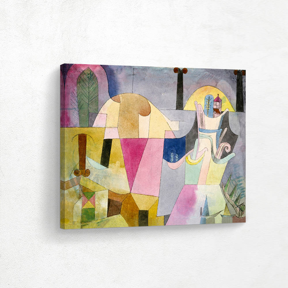 Black Columns in a Landscape