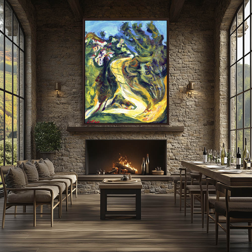 Landscape with Ascending Road - Image 3