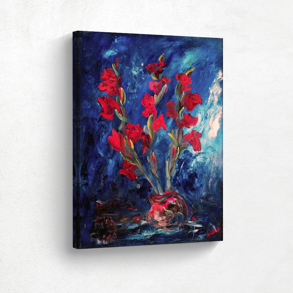 Bouquet of Red Gladioli