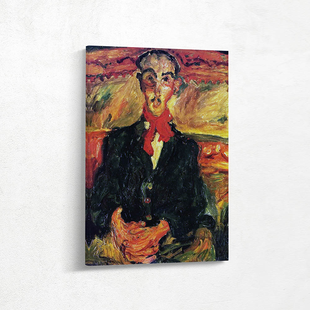 Man with a Red Scarf