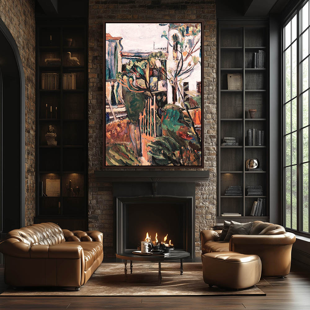 House near Paris – Great Canvas Arts