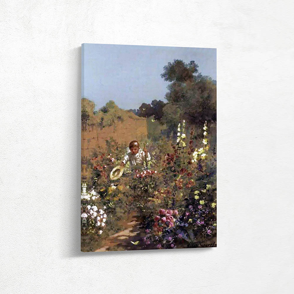 Little Worker in the Garden