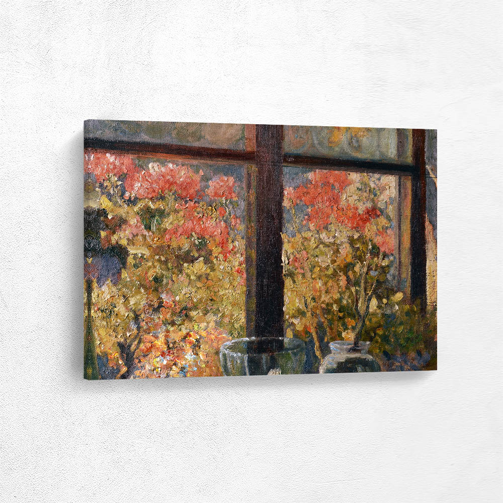 Flowers out the Window