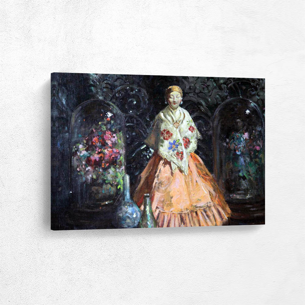 Still Life with Porcelian Figure