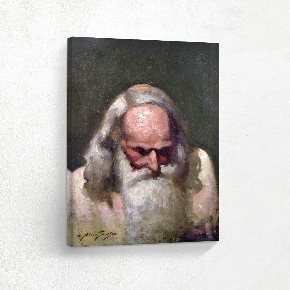 Portrait of a Man with a Bowed Head