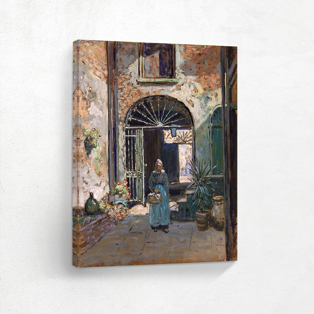 Courtyard at St.Peter St New Orleans