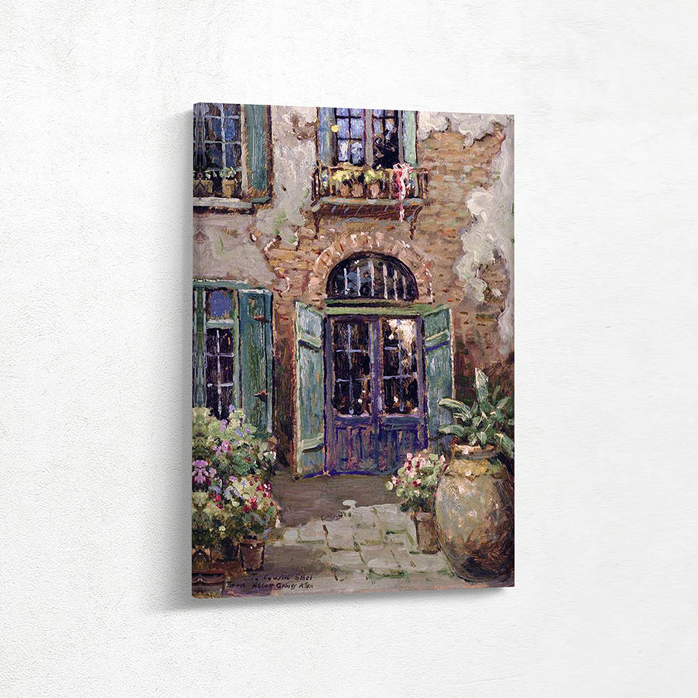 Green Shutters in New Orleans