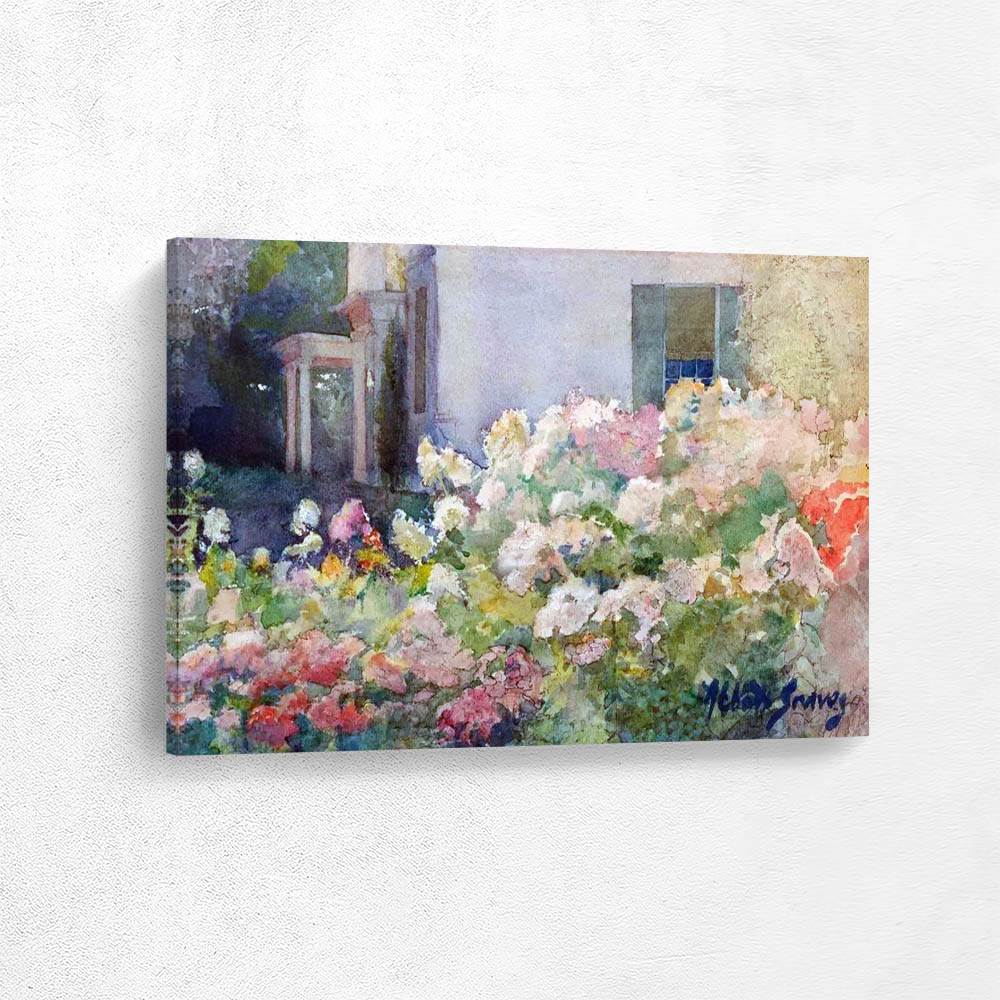 Flower Garden at Kennebunkport Maine