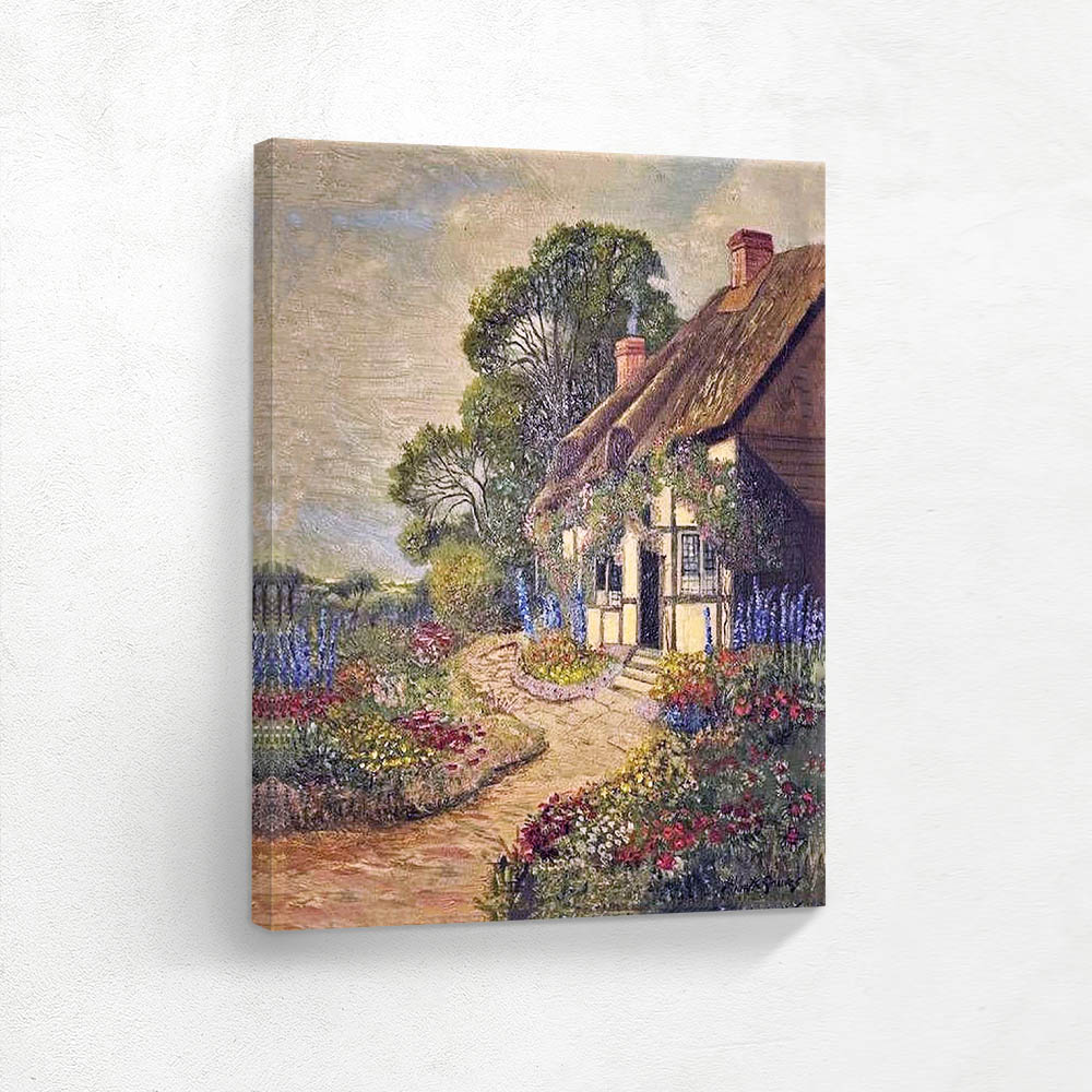 The Cottage with a Garden Walkway