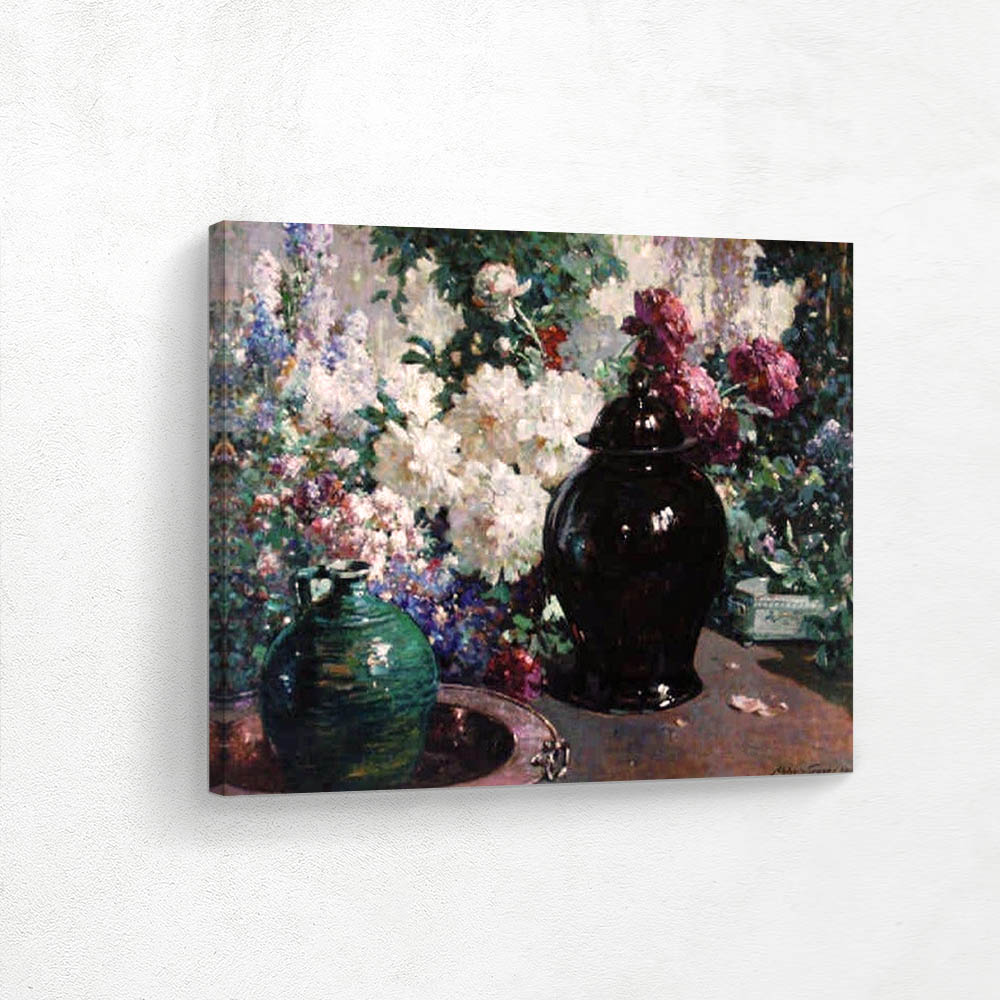 Peonies and Chinese Jar