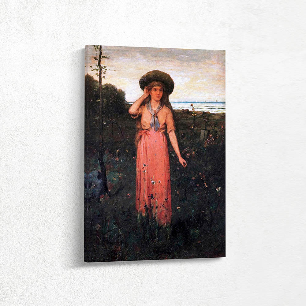 Picking Flowers by the Sea