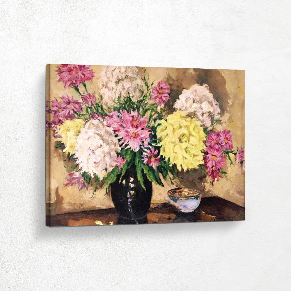 Still Life with Chrysanthemums