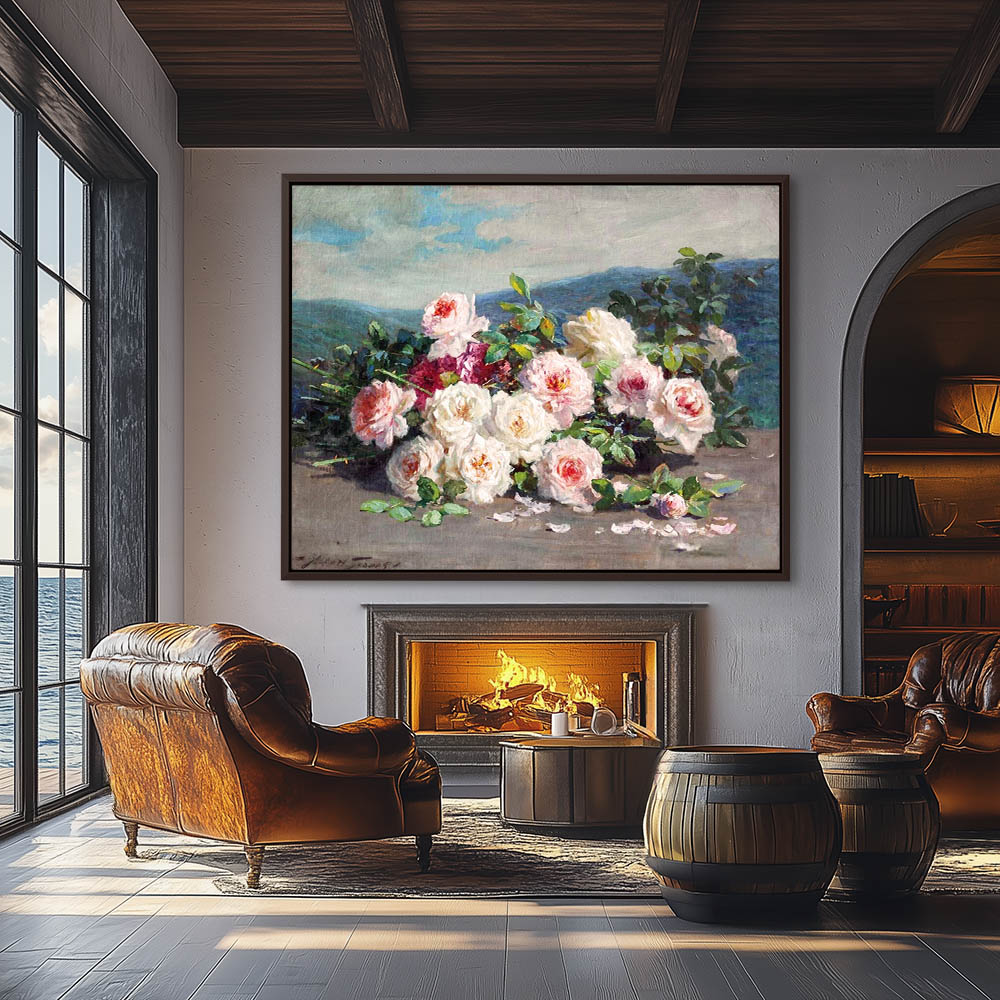 Still Life with Pink Flowers - Image 3