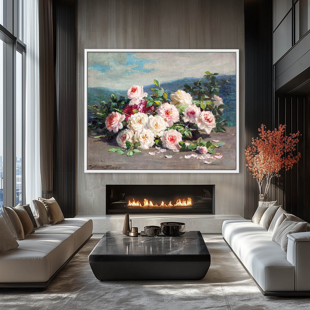 Still Life with Pink Flowers - Image 4