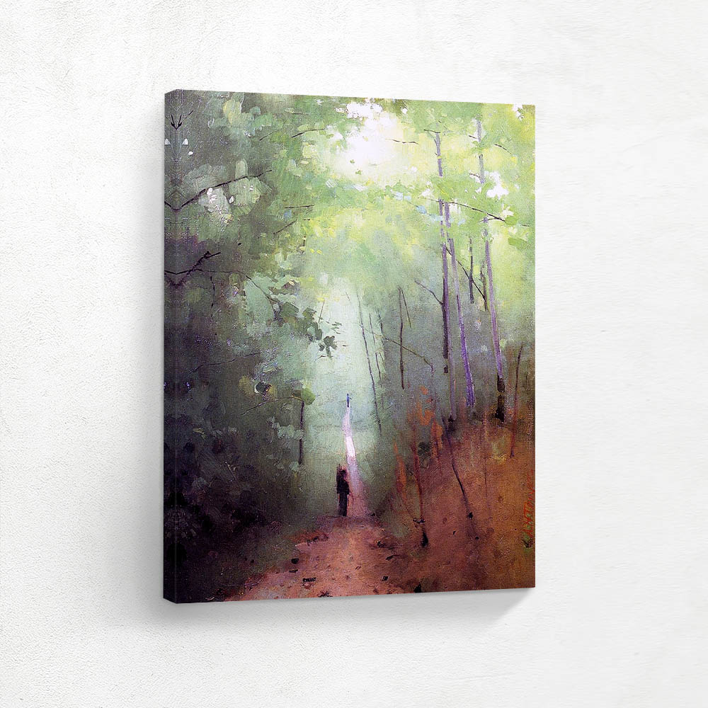 Landscape at Fontainebleau Forest
