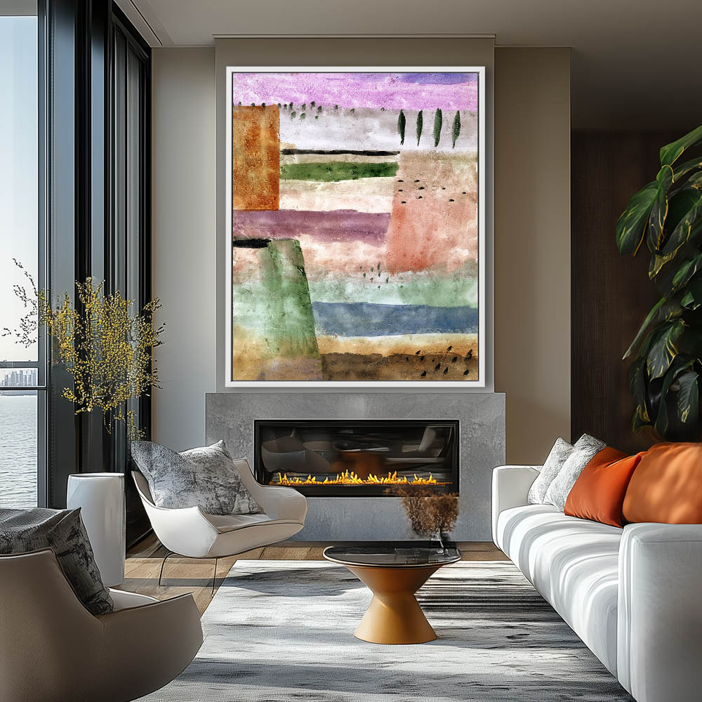 Landscape with Poplars - Image 4